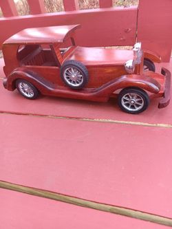 Vintage Wooden Cars