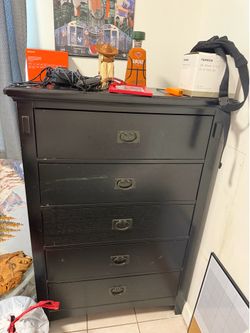 Large Black Cabinet