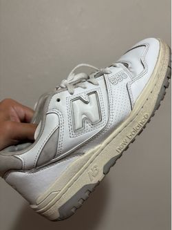 Size 8 - New Balance 550 White Grey