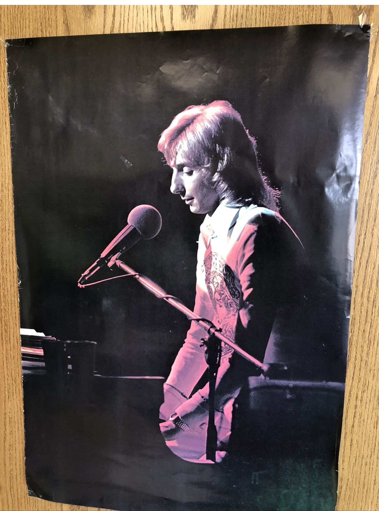 Poster Size Young Barry Manilow Picture