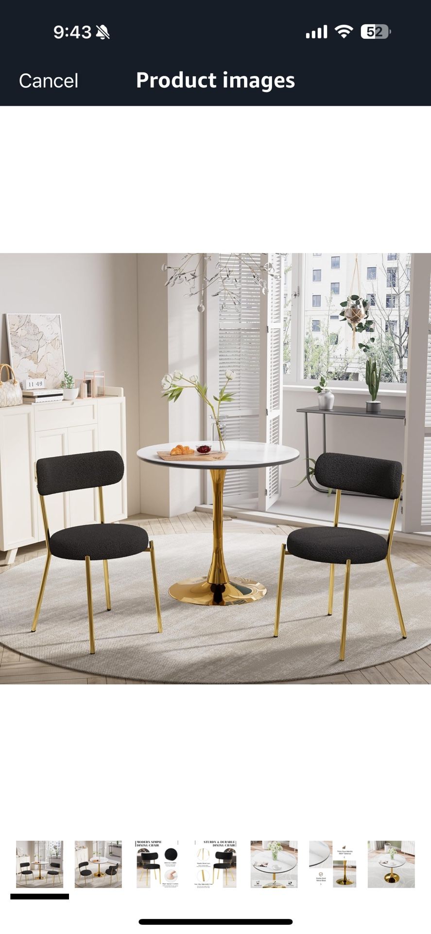 31.5'' Tulip Dining Table Set for 2 | $249.00 OBO