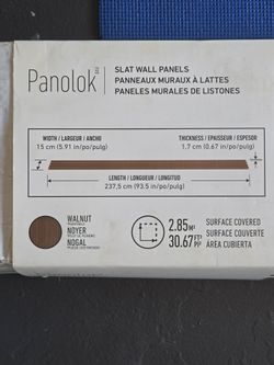 Slat wall panels FOR SALE