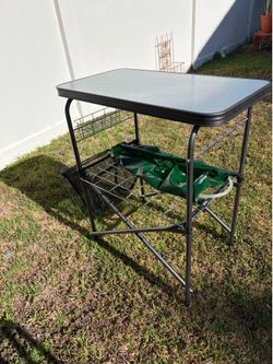 Portable Camping folding Table with sink option