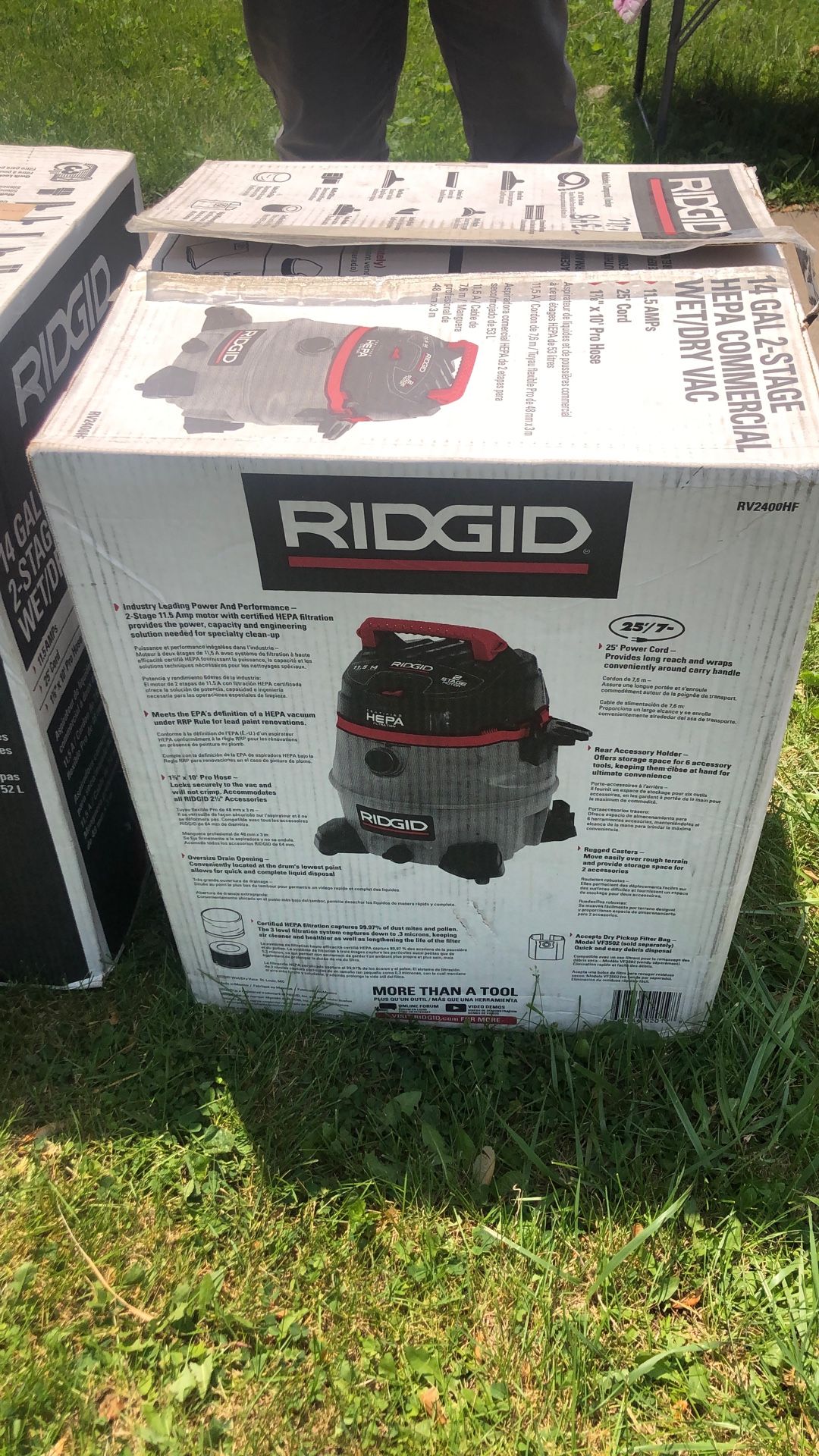 RIGID 14 Gal Commercial Wet/Dry Vac
