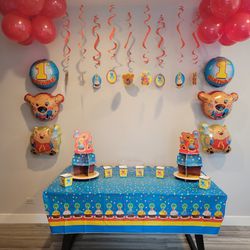 Bear 1st Birthday Party Decorations