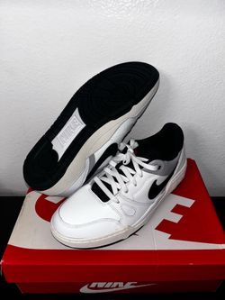 Nike Full Force Low in black and white