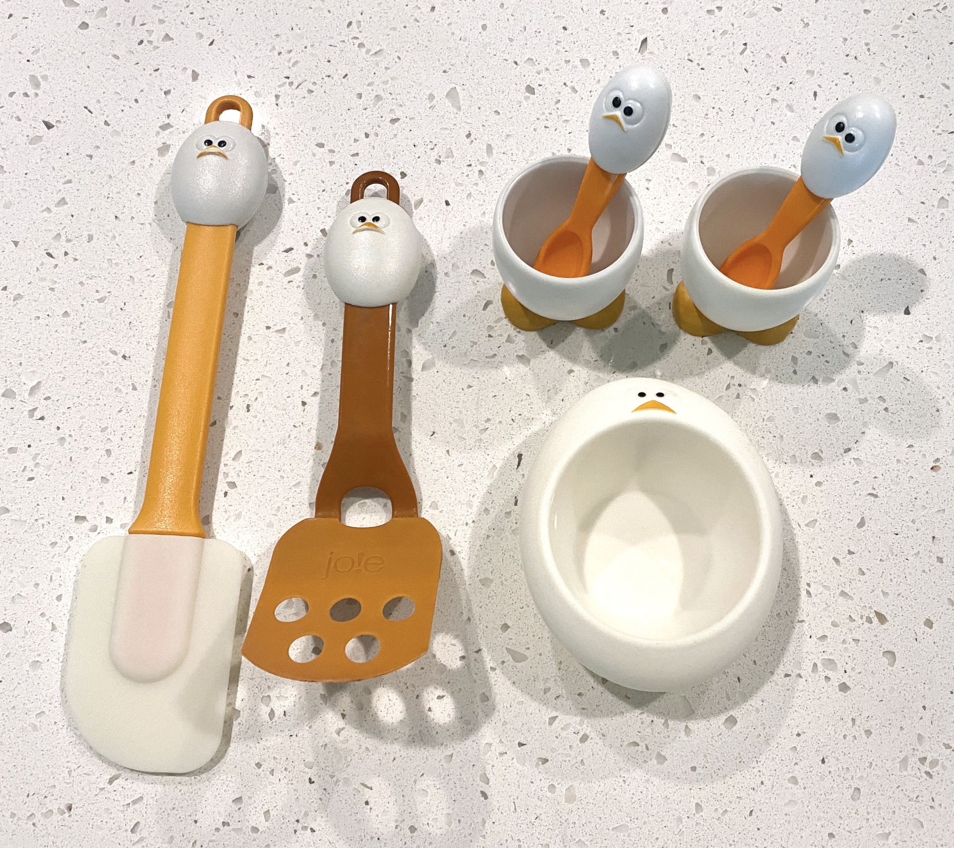 7 Piece Kitchen Breakfast Egg Set