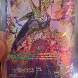 CELL, THE AWAKENED-GOLD STAMP-ULTIMATE SQUAD-DBS CARD GAME-BT17-146 SPR