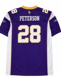 Reebok Minnesota Vikings Adrian Peterson #28 Jersey XL