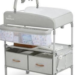 Changing Table With 2 Drawers 