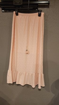 Emi & Joe peach long skirt size M