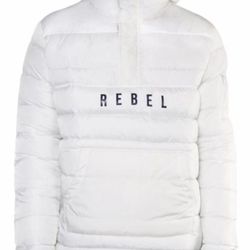 White Bubble Hoodie Jacket / Coat 