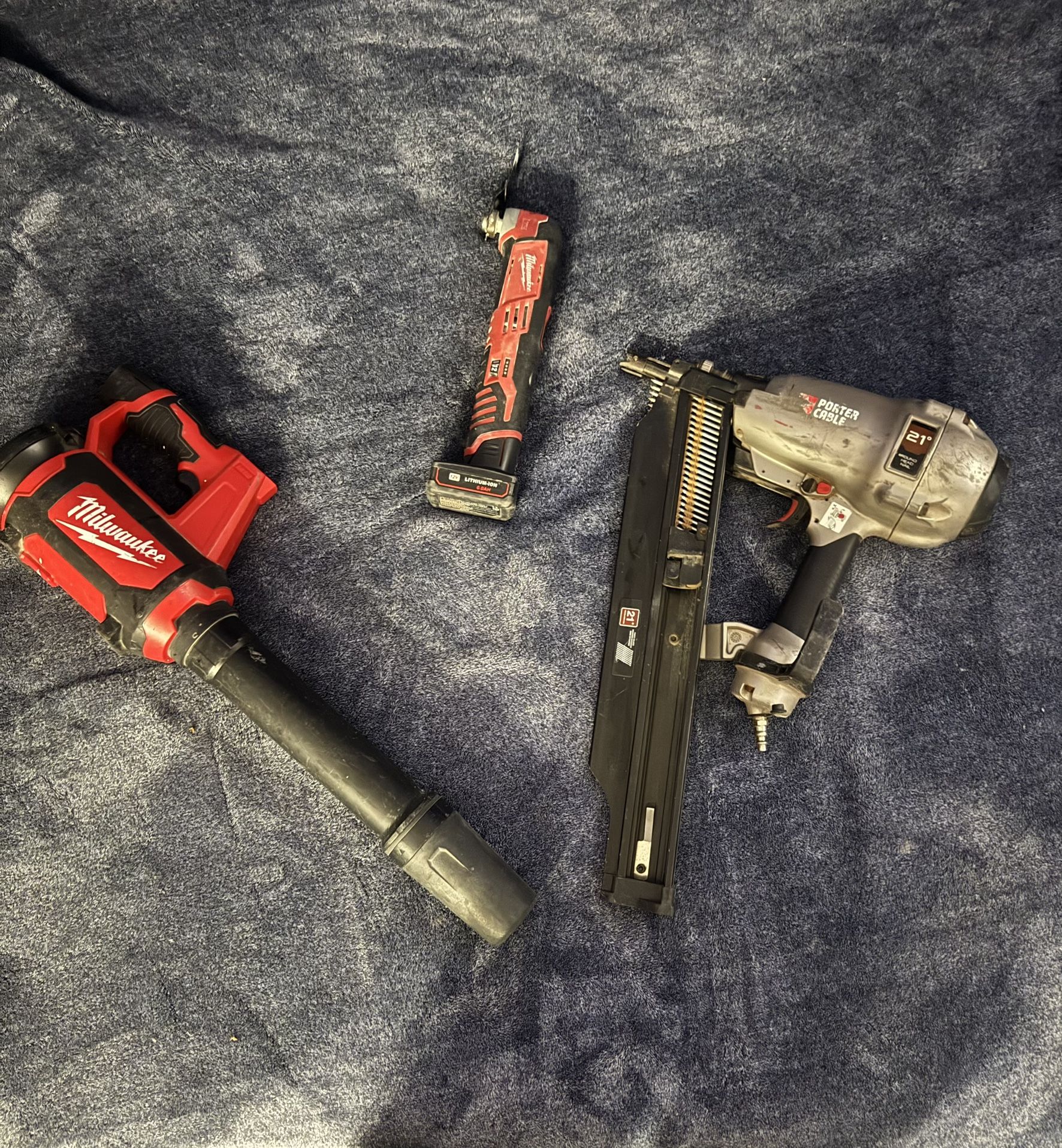 *TOOLS* Milwaukee Tools &  Nail Gun 