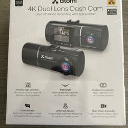 Atomi 4k Dual Lens Dash Can