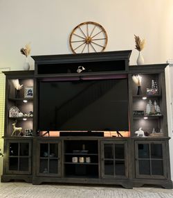Ashley 4 Piece Entertainment Center TV Stand
