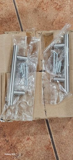 Silver Cabinet Handlers