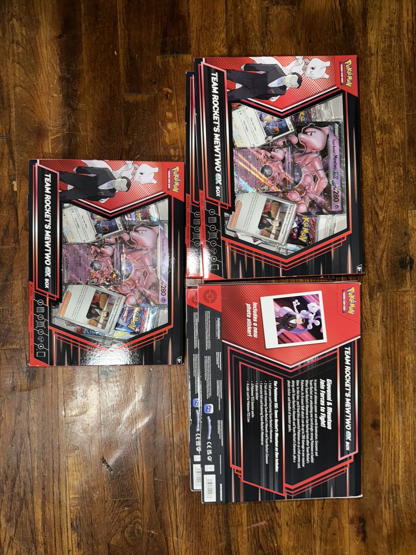 Team Rockets Mewtwo Ex Box