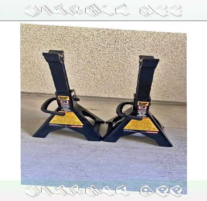 the clearly Guardian Jack Stands Double 2 Ton Safety Protection
