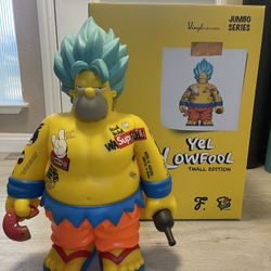 Fools Paradise X ZCWO YeLLowfool - Homer Jumbo Figure 20” 