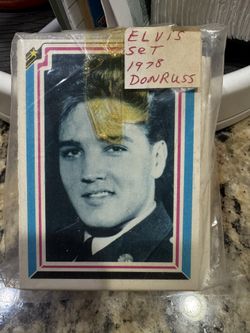 Elvis Presley 1978 Donruss Boxcar Complete Set 