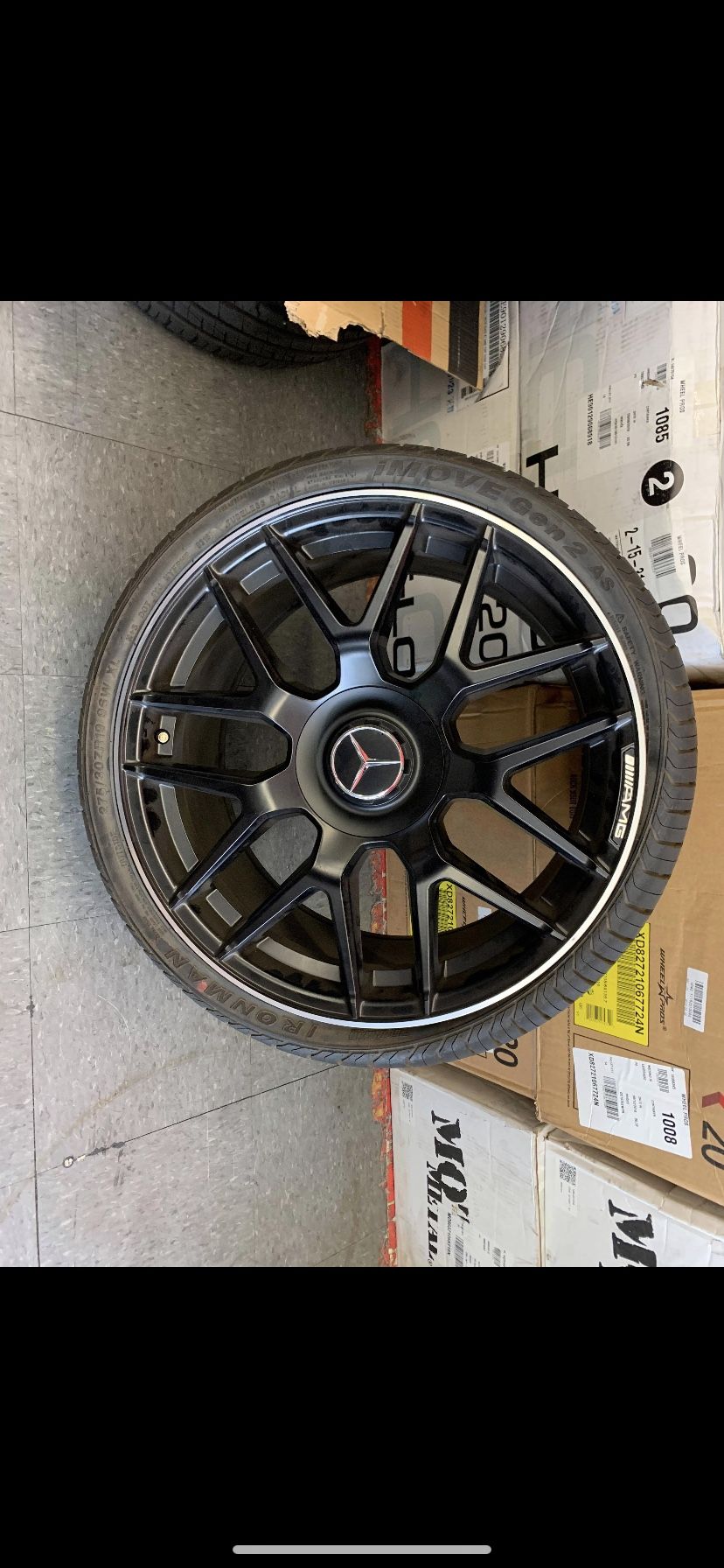 Mercedes 19” new amg style rims tires set