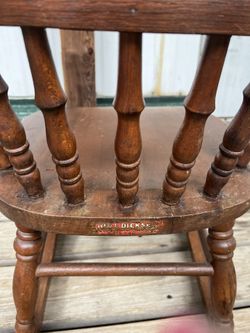 Antique Wooden Doll Rocking chair