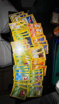 Vintage Pokemon cards