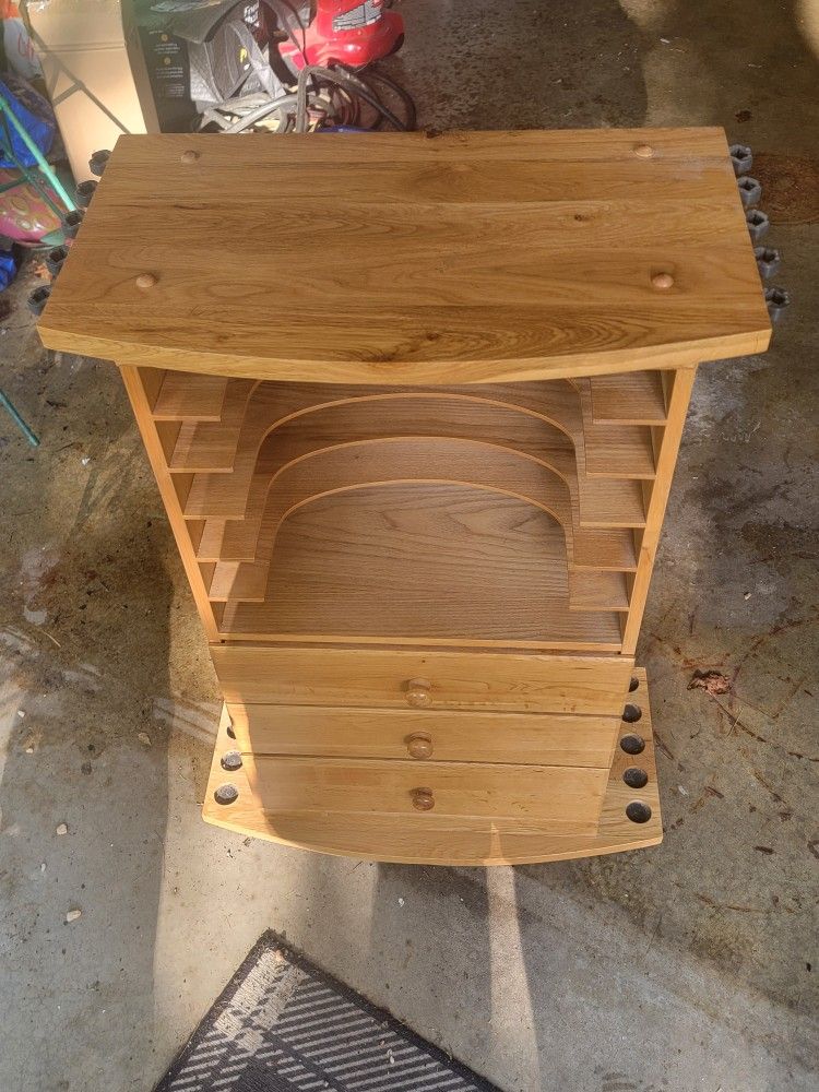 Fishing Rod Holder, Stand, And Tackle Organizer