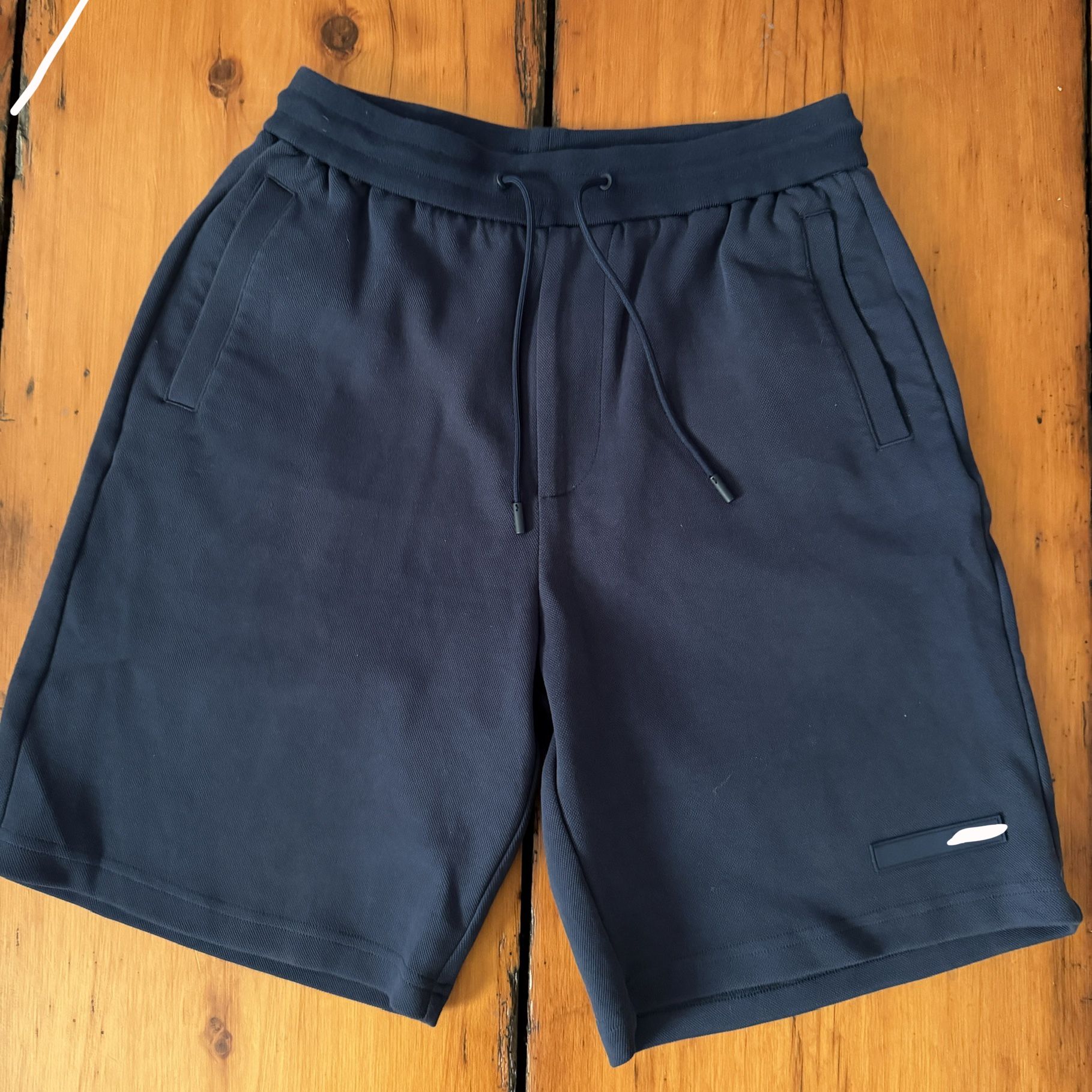 Blue shorts. Size L