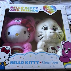 Hello Kitty And Friends X Care Bear Set