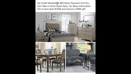 No Credit Needed🏦 $60 Down Payment And You Can Take It Home Super Easy For More Information Dm