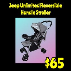 New Jeep Unlimited Reversible Handle Stroller

: Njft