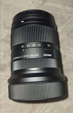 Like New Sigma 18-50mm f2.8 CANON RF Mount