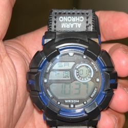 Chrono Alarm Watch 