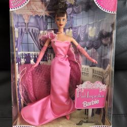 Pink Inspiration Brunette Barbie
