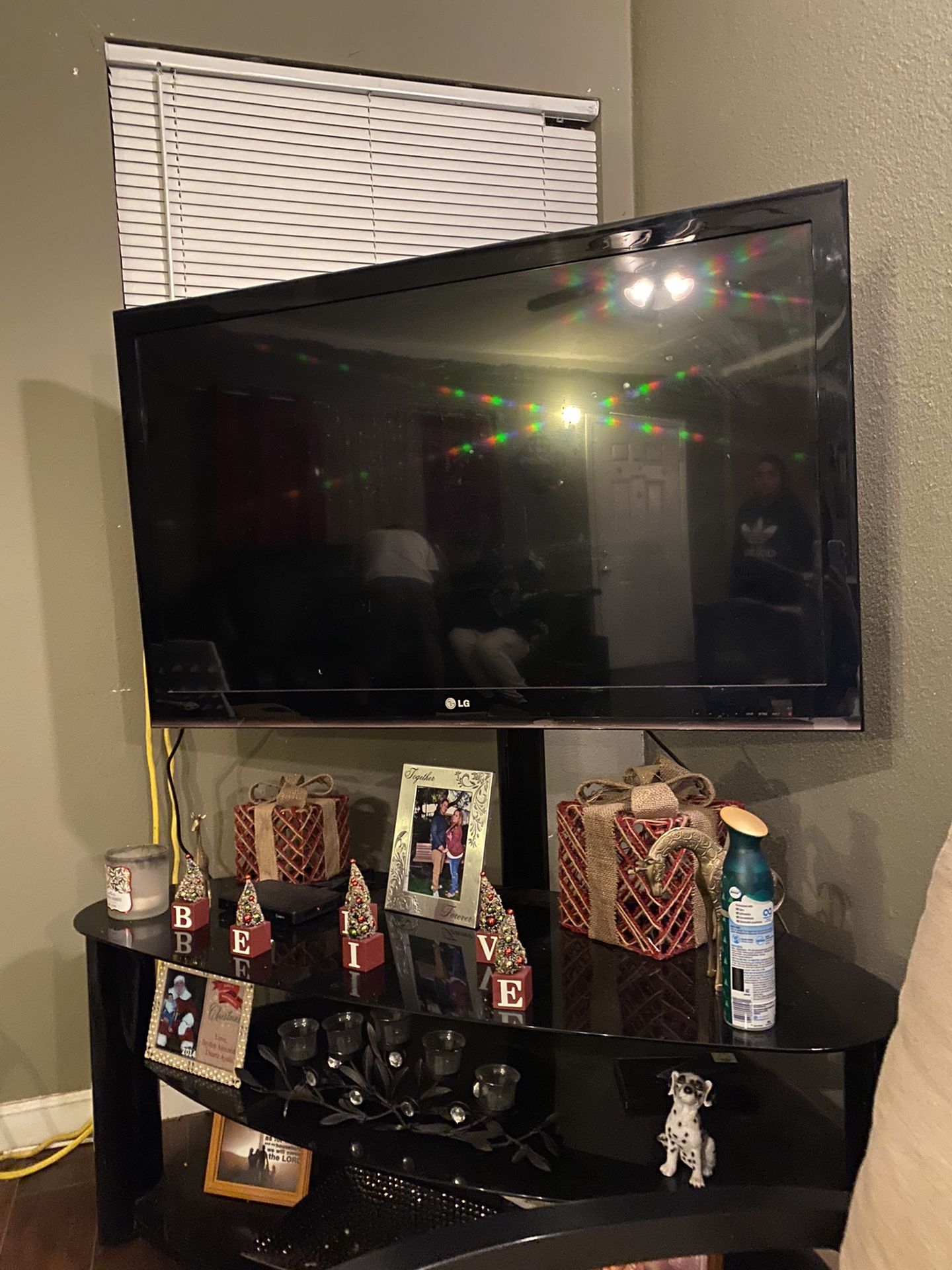 47” LG Tv With Stand Included