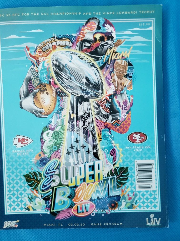 49ers Superbowl LIV Game Program 2020