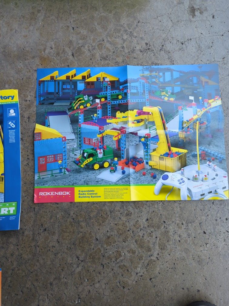 Rokenbok Deluxe Action Factory Plus Extras