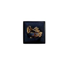 Size 7.5 Gold Toned Dallas Avery Cursive Wrap Ring