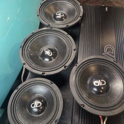 2 -8" DD Mids And 2- 6.5