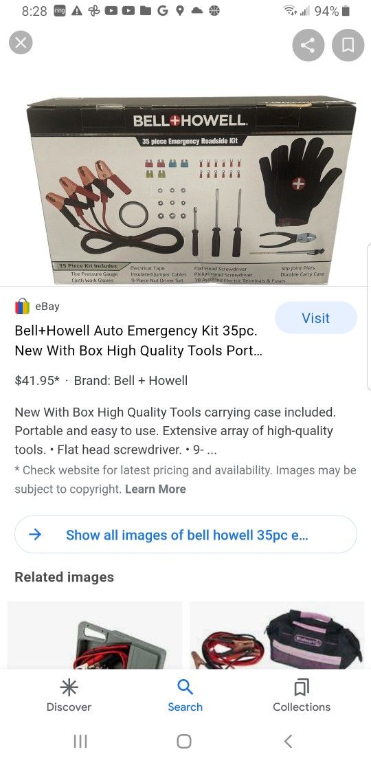 Bell Howell Car Kit