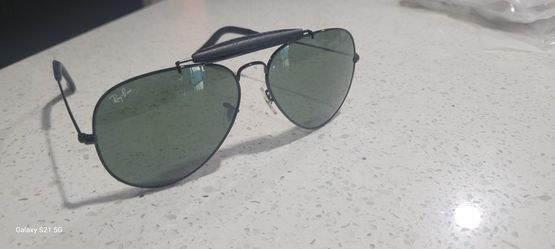 Ray Ban Black Outdoorsman