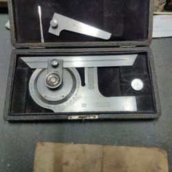 Brown And Sharpe Protractor 