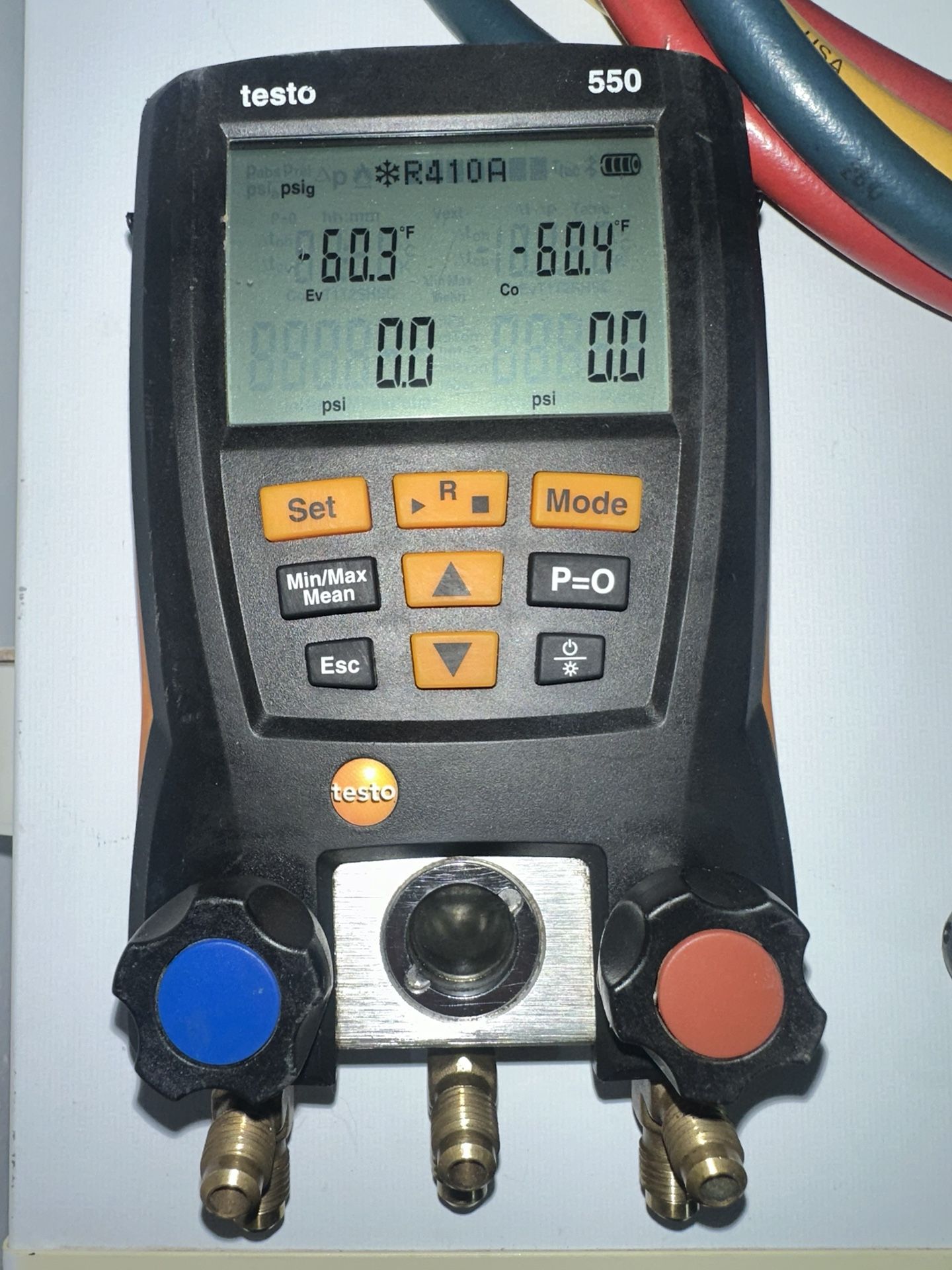 Testo Digital Gauges W/ Fieldpiece Micron Gauge
