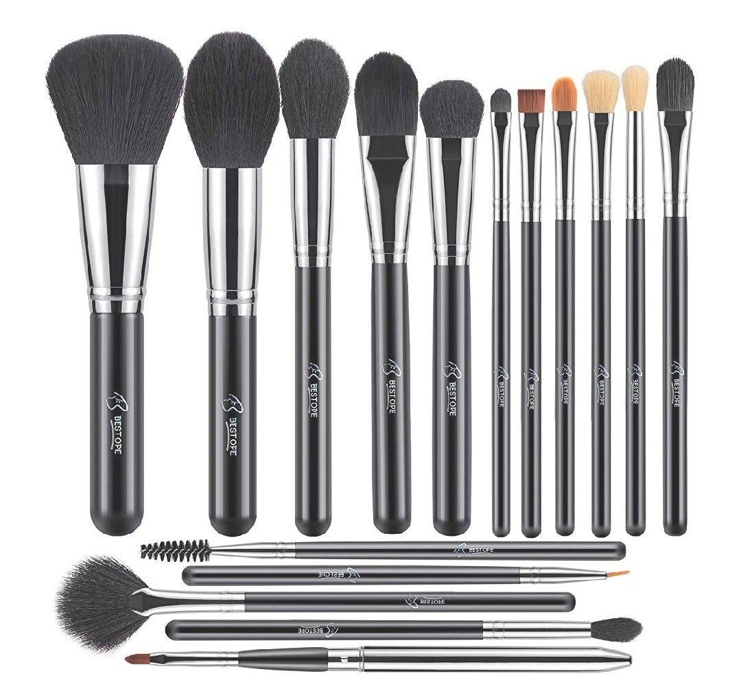 16 Pcs Makeup Brushes