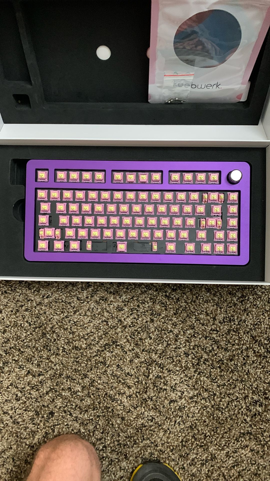 Paragon Mechanical Keyboard (Purple)