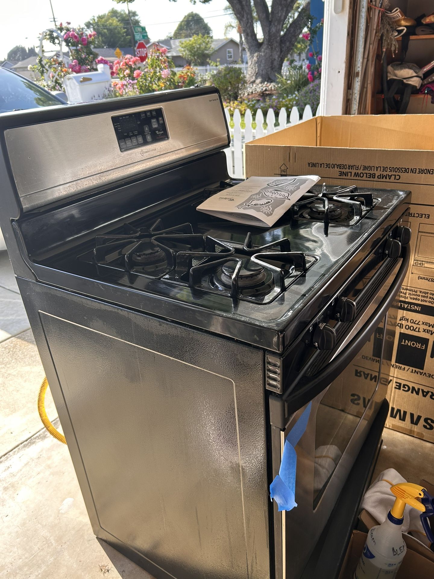 Whirlpool Gas Range