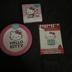 hello Kitty Birthday Set