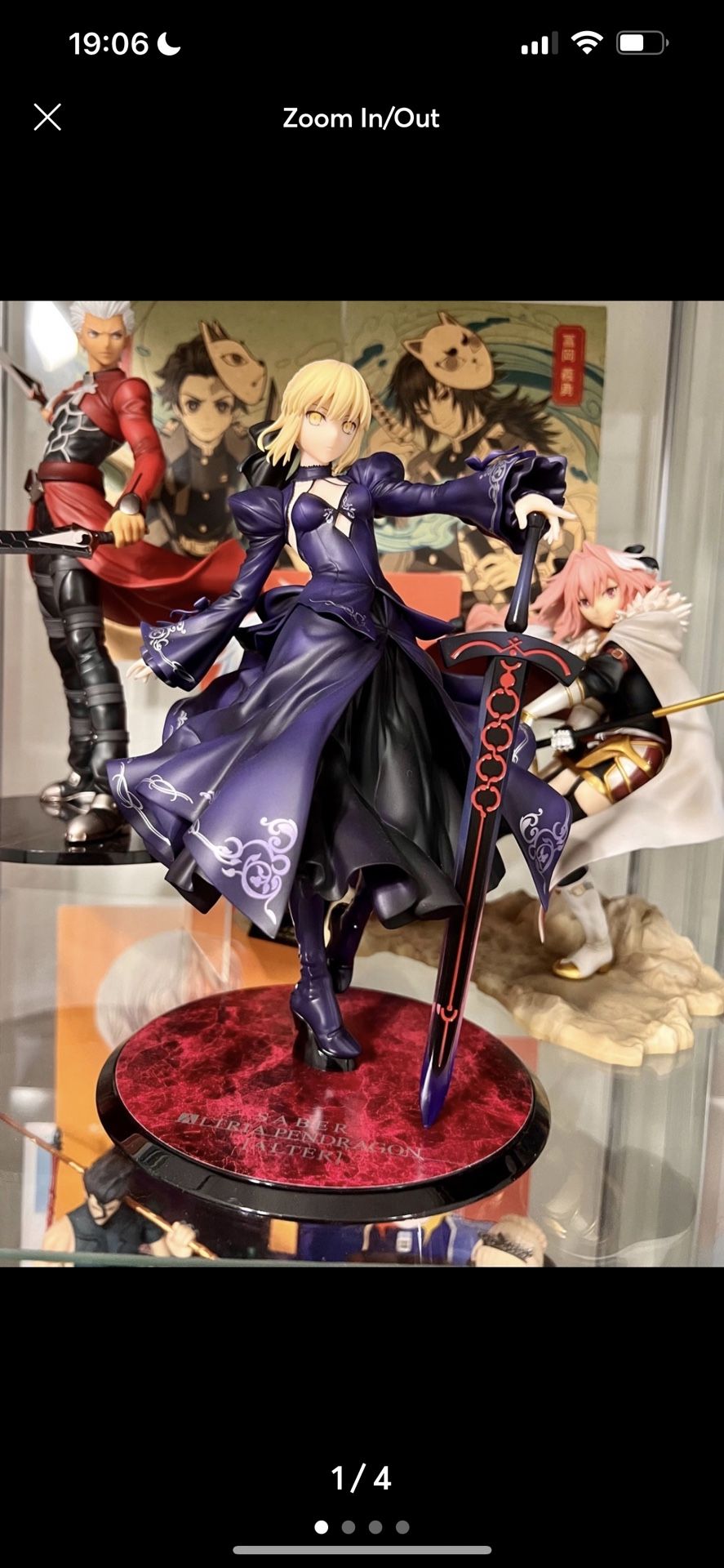 Fate/Grand Order Altria Pendragon 1/7 Saber Alter Dress Ver. Scale