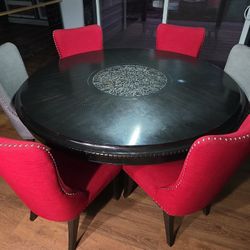 Rounds Table With Chairs